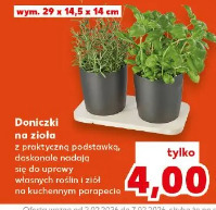 Doniczki na zioła