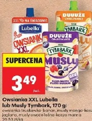 Owsianka XXL Lubella lub Musly Tymbark